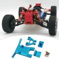 Rc Car Metal Front Guard & Bumper Set for Wltoys 124016 Blue