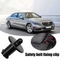 Rear Seat Belt Guide Fixing Tie Buckle for Benz S-class W222 Gray