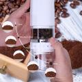 Coffee Grinder Usb Ceramic Grinding Core Coffee Beans Grinder White