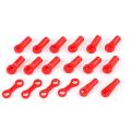Ball Buckle Connector Set for 1/5 Scale Truck Losi 5ive Rovan,red