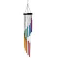 Wind Chimes Dark Tone with Soothing for Terrace Porch Backyard Decor