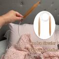 Wooden Needles,15/20/25mm for Chunky Yarn Circular Knitting Needle