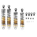 4pcs Metal Front & Rear Shock Absorbers for Traxxas Slash Car Parts,3