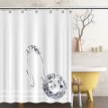 12pcs/set Shower Curtain Hooks for Bathroom Stainless Steel Curtains