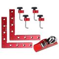 7pcs Right Angle Square Adjustable Corner Clamping Ruler 140mm