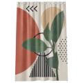 Modern Fabric Shower Curtain - Aesthetic Boho Cute Bathroom Shower B