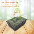 10-set Seed Starting Trays Garden Propagator Set,with 120-cell