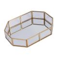 Nordic Style Glass Copper Geometry Storage Box(s)