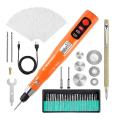Cordless Usb Rechargable Engraving Tool Kit, for Jewelry Glass Metal