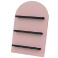 Vertical Wooden Storage Shelf Home Organization Shelf Kitchen -pink