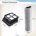 10 Pcs Replacement Brush Roller Vacuum Hepa Filter Kit