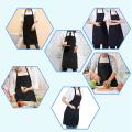 30 Pack Black Kitchen Apron with 2 Pockets Anti-dirty Apron Suitable
