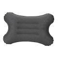 Inflatable Travel Pillow for Camping Hiking Mountaineering Dark Gray