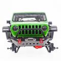 Metal Bumper with Spare Tire Carrier for 1/10 Rc Crawler Axial,front