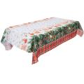 Christmas Tablecloth, Rectangular Table Cover, 56inch X 70inch, E