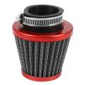 38mm Air Filter Intake Induction Kit for Off-road Motorcycle Red