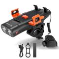 West Biking Bicycle Front Usb Rechargeable Lamp 500lm Headlight,black
