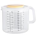 Plastic Ounce Measuring Cups and Mixing Pitcher for Baking with Guard