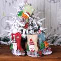 New Year 2022 Gift Bag Christmas Stocking Christmas Decorations A