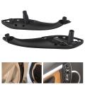 Rear Right Car Interior Inner Door Pull Handle Cover for -bmw