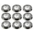 9 Pcs Replacement Shaver Head for Philips Norelco Hq3 Hq4 Hq55 Hq56