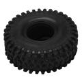 1.9 Rubber Rocks Tyres Wheel Tires for 1/10 Rc Rock Crawler Axial