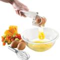 Egg Cracker Separator Handheld Egg Opener Breaker Kitchen Gadget Tool