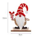 Wooden Ornament Merry Decor for Home Xmas Navidad Gifts Art , C