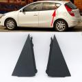 1 Pair Rear Door Triangle Garnish Cover Cap for Hyundai I30 2008-11