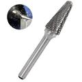 5pcs Sl-4 Tungsten Carbide Burrs Cylinder Shape Double Cut Rotary