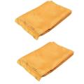5 Pack 12 X 108 Inch Gold Satin Silk Table Runner for Wedding Party