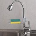 1set Faucet Sponge Holder, Organizer, Kitchen Sink Caddy Storage