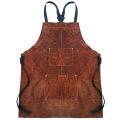 Camping Bbq Apron Thick Leather Unisex Home Kitchen Wear-resistant