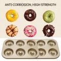 1 Pieces Donut Baking Tray Carbon Steel Donut Mold Dish Bag Mould