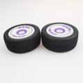 4pcs Front and Rear Tires Wheel Tyre for Wltoys 124019 1/12 Rc Car