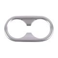 For Kia Holder Frame Cover Trim Stainless Steel Accessories, Silver