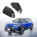 For Toyota Corolla Cross Side Door Rearview Mirror Cover Carbon Fiber