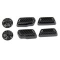 Car Carbon Fiber Seat Buttons Cover for Jeep Grand Cherokee 2021 2022