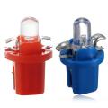 10x Led Bulb Meter Dash B8-5d T5 Lamp with Holder Blue Tuning Auto