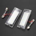 1 Pair Led Number License Plate Lights for Bmw X5 E53 X3 E83 03-10