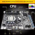 B75 Btc Mining Motherboard 12 Usb3.0 to Pcie1x Graphics Card Slot