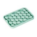 25 Grid Ice Cube Trays with Lids Ice Cube Mold Cube Bpa Free -green