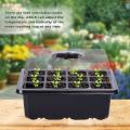 Starter Tray Kit with Dome and Base Greenhouse Grow Trays Propagator