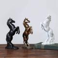 2x Art Sculpture, European-style Flying Horse Decoration, Copper
