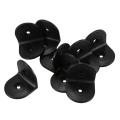 50mmx50mm Plastic L Shaped Right Angle Corner Brace Brackets 8 Pcs