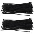Cable Ties Cable Tie Wraps / Zip Ties Black 140 Mm X 2.5 Mm 200pcs