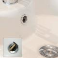 6 Pcs Sink Plug Basin Bath Waste Click Clack Spring Brass Plug Bolt