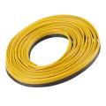 5m/roll 18awg Ul1007 6p Parallel Ribbon Flat Cable, Black+yellow