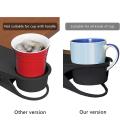 2 Pack Coffee Drink Cup Holder Table Side Water Cup Shelf Fixed Clip