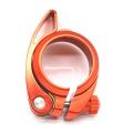 Seatposts Clamps Folding Bicycle Seat Tube Clamp,40mm Orange